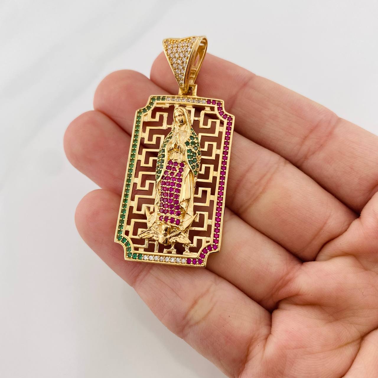 Dije Virgen de Guadalupe 11.15g / 2 in Oro Amarillo 18K