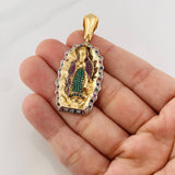 Dije Virgen de Guadalupe 15.65g / 2 in Tres Oros 18K