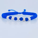 Blue Bracelet Beads 1.1gr / 18K Gold &