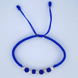 Blue Bracelet Beads 1.1gr / 18K Gold &