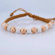 Beige Bracelet Beads 1.6gr / 18K Gold &