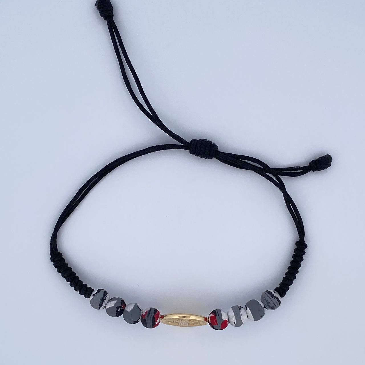 Black San Benito Bracelet 0.9gr / 18K Gold &