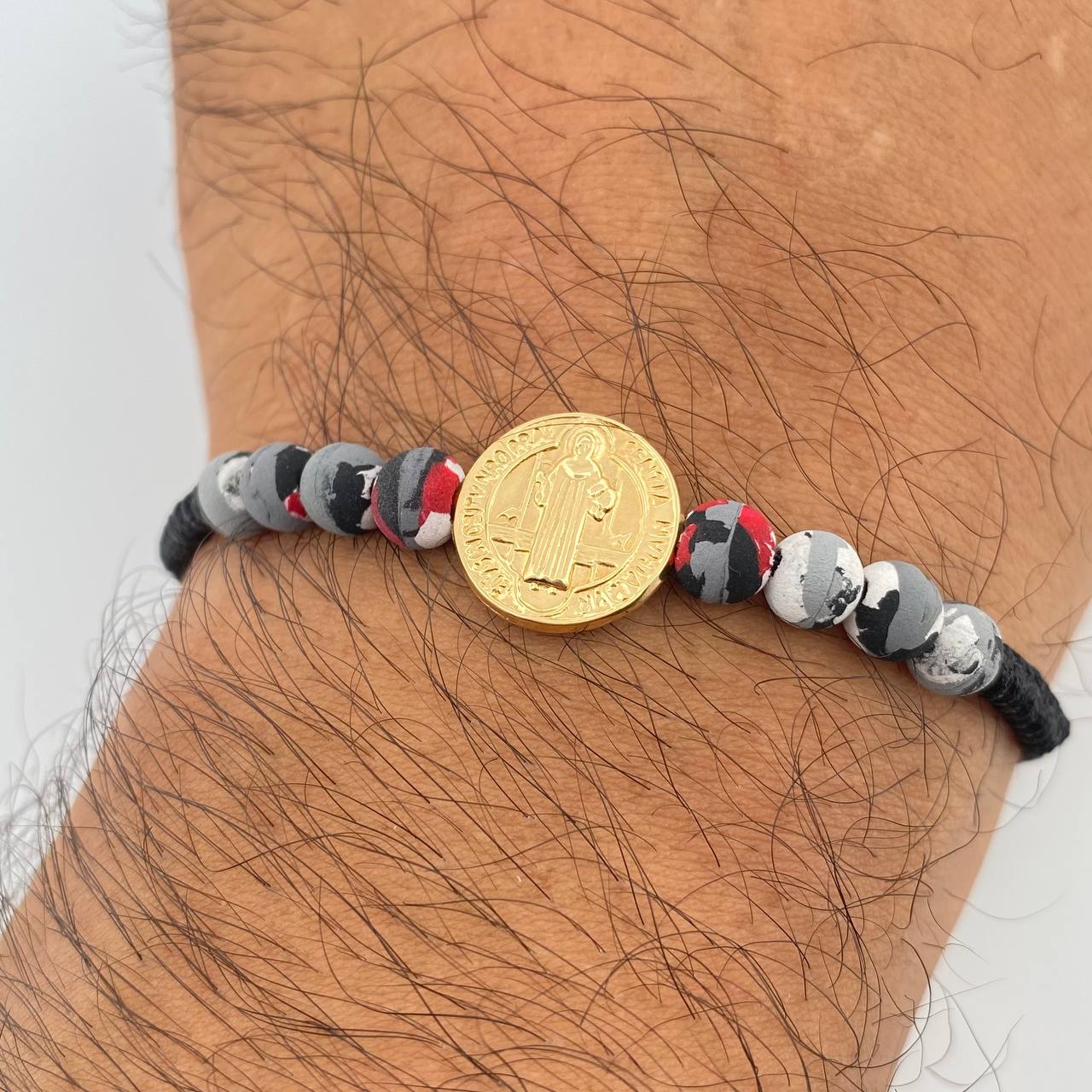 Black San Benito Bracelet 0.9gr / 18K Gold &