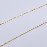 Flat Snake Chain 1.25gr / 17.9in / +3 18K Gold &