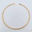 Ankle bracelet GC 6.6gr / 31.2cm / 3.65mm Diamond Cut 18K Yellow Gold &