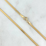 Herringbone Chain 3.45gr / 40cm / 2mm Yellow Gold +3 18K