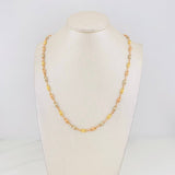Cadena Rustica Burbuja 10g / 22 in / 3.4mm Tres Oros 18K