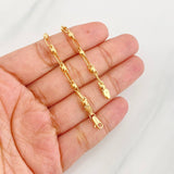 Rustic Bubble Bracelet 4.1g / 8 1/2 in / 3.3mm Yellow Gold 18K