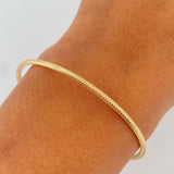 Bracelet 1gr / 7.1in-7.9in / +4 18K Gold $