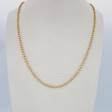 Military Chain 7.65gr / 20.9in / +3 18K Gold &