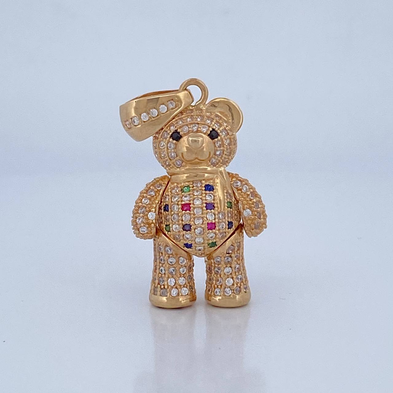 Articulated Bear Pendant 9.45gr / 3.5cm / 18K Gold &