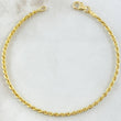 Rope Bracelet 1.55gr / 7.9in / +3 18K Gold
