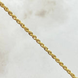 Rope Bracelet 1.55gr / 7.9in / +3 18K Gold