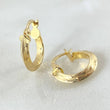 Clau Hoop Earrings 1.25gr / 1.5cm / 18K Gold *
