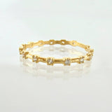 Anillo Centella Alternada 0.85gr / T7 / Oro Amarillo 18K ©