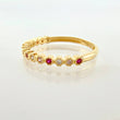 Anillo Churumbela Burbujas 1.65gr / T6 3/4 / Oro Amarillo 18K ©