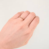 Anillo Churumbela Burbujas 1.65gr / T6 3/4 / Oro Amarillo 18K ©