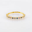 Anillo Churumbela Burbujas 1.6gr / T6 3/4 / Oro Amarillo 18K