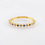 Anillo Churumbela Burbujas 1.6gr / T6 3/4 / Oro Amarillo 18K