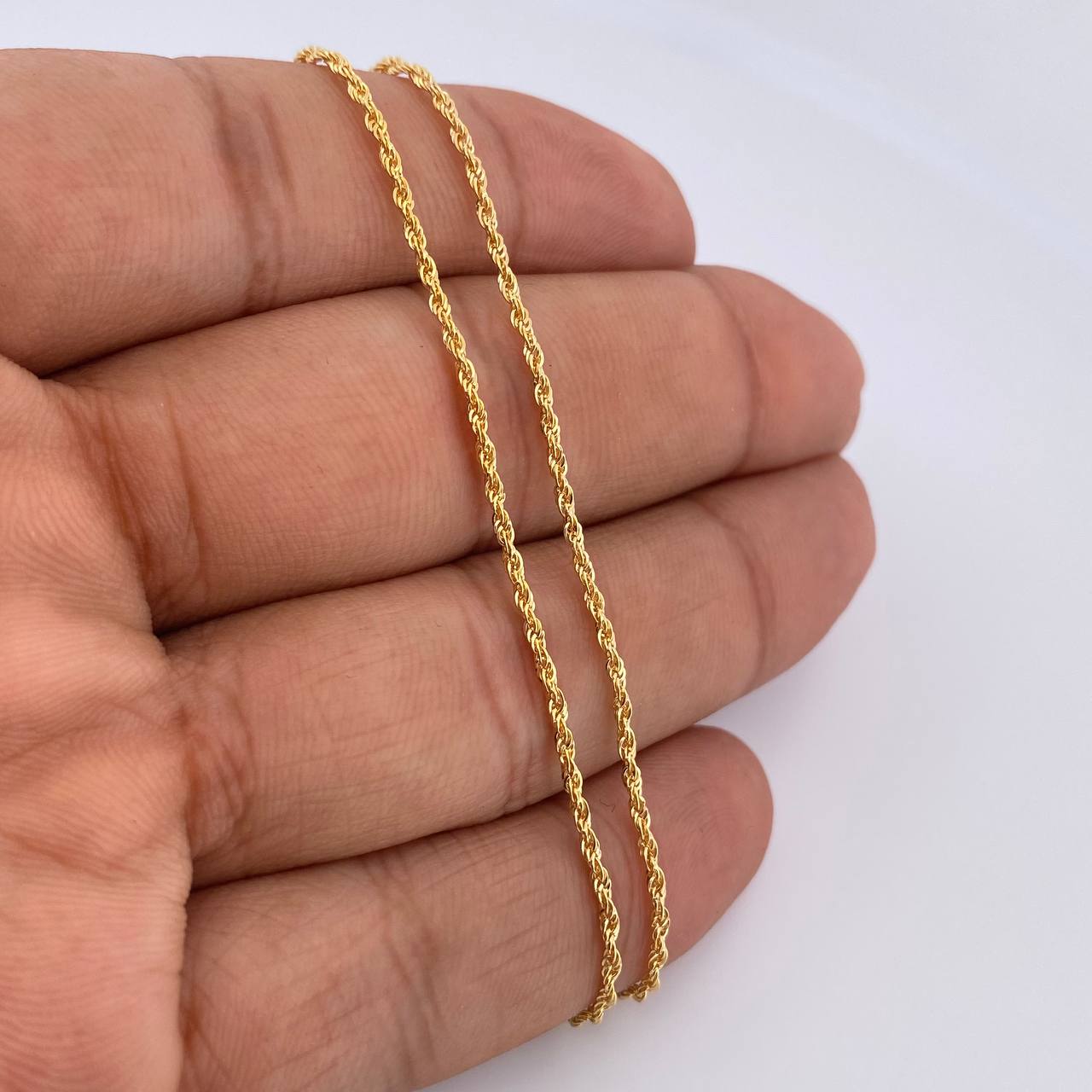 Cadena Lazo 1.2gr / 45cm / +3 Oro 18K &