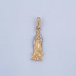 Pendant Virgin Guadalupe 1.75gr / 2.9cm / Two 18K Yellow and White Golds &