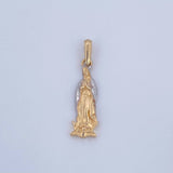 Pendant Virgin Guadalupe 1.75gr / 2.9cm / Two 18K Yellow and White Golds &