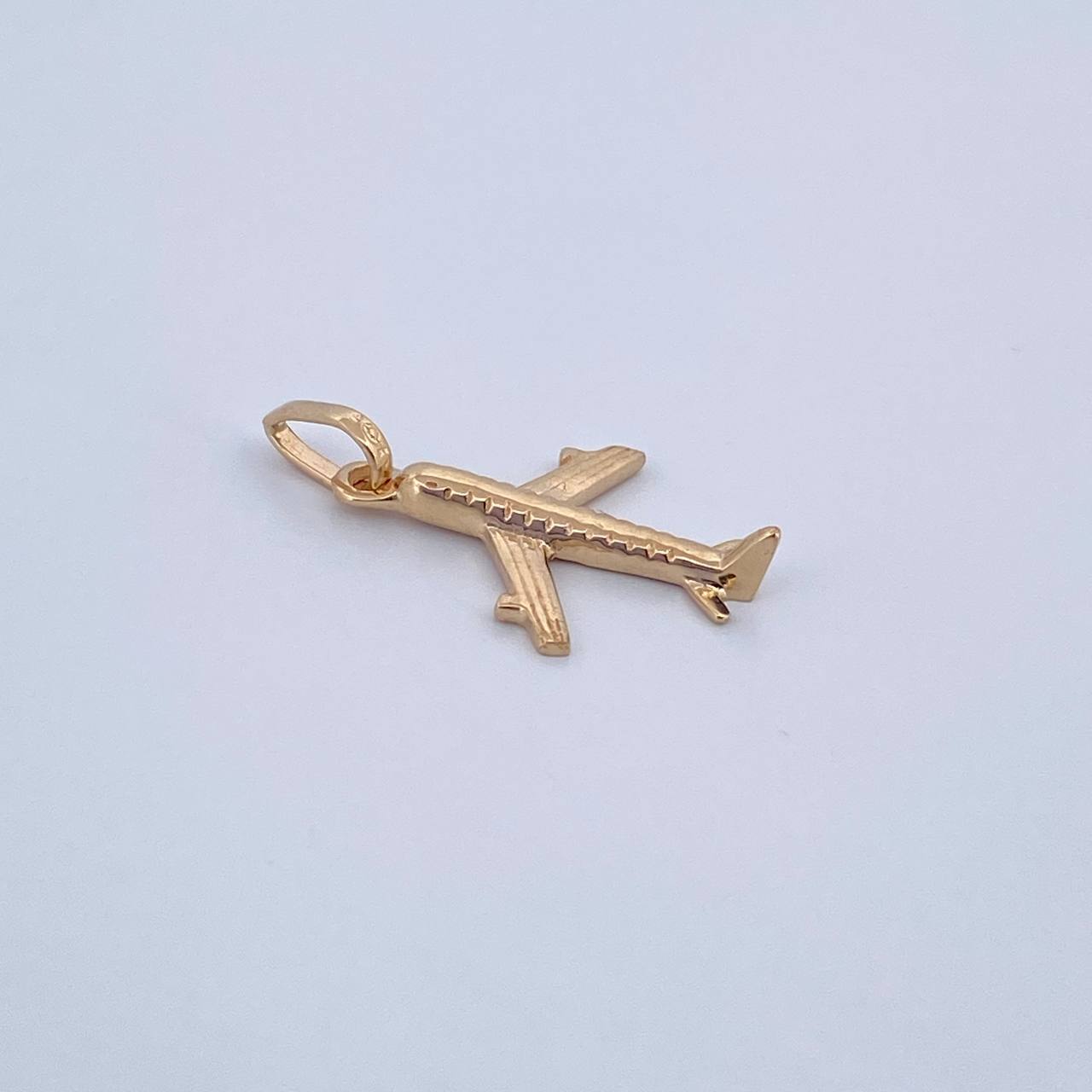 Pendant Airplane 0.9gr / 2.3cm / 18K Yellow Gold &