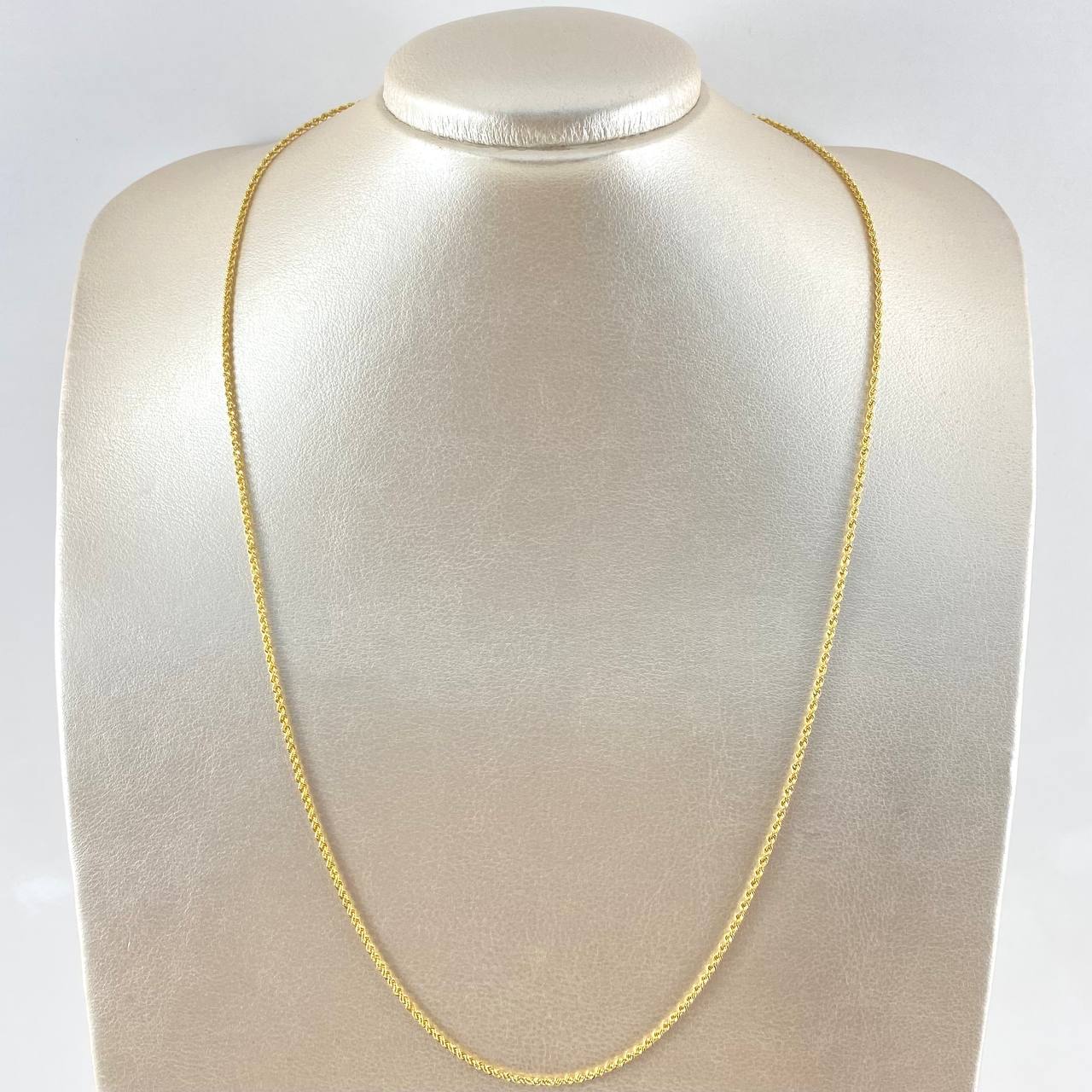 Rope Chain 2.2 g / 23 3/4 in / 1.6 mm 18K Yellow Gold