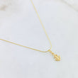 Set Cadena y Dije Hilo Petit + Ancla 1.25gr / 17 3/4 in / Oro Amarillo 18K *