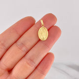 Dije Virgen Milagrosa 0.7g / 3/4 in Oro Amarillo 18K