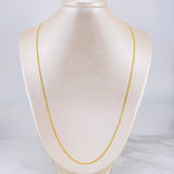 Cuban Links 2.55g / 24 in / 2.09mm Yellow Gold 18K