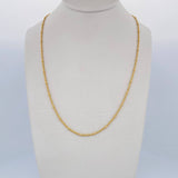 Rope Chain Donuts 1.45gr / 19.7in / +3 18K Gold &