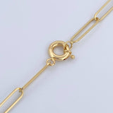 Paperclip Chain 2.4gr / 15.7in / +3 18K Gold &
