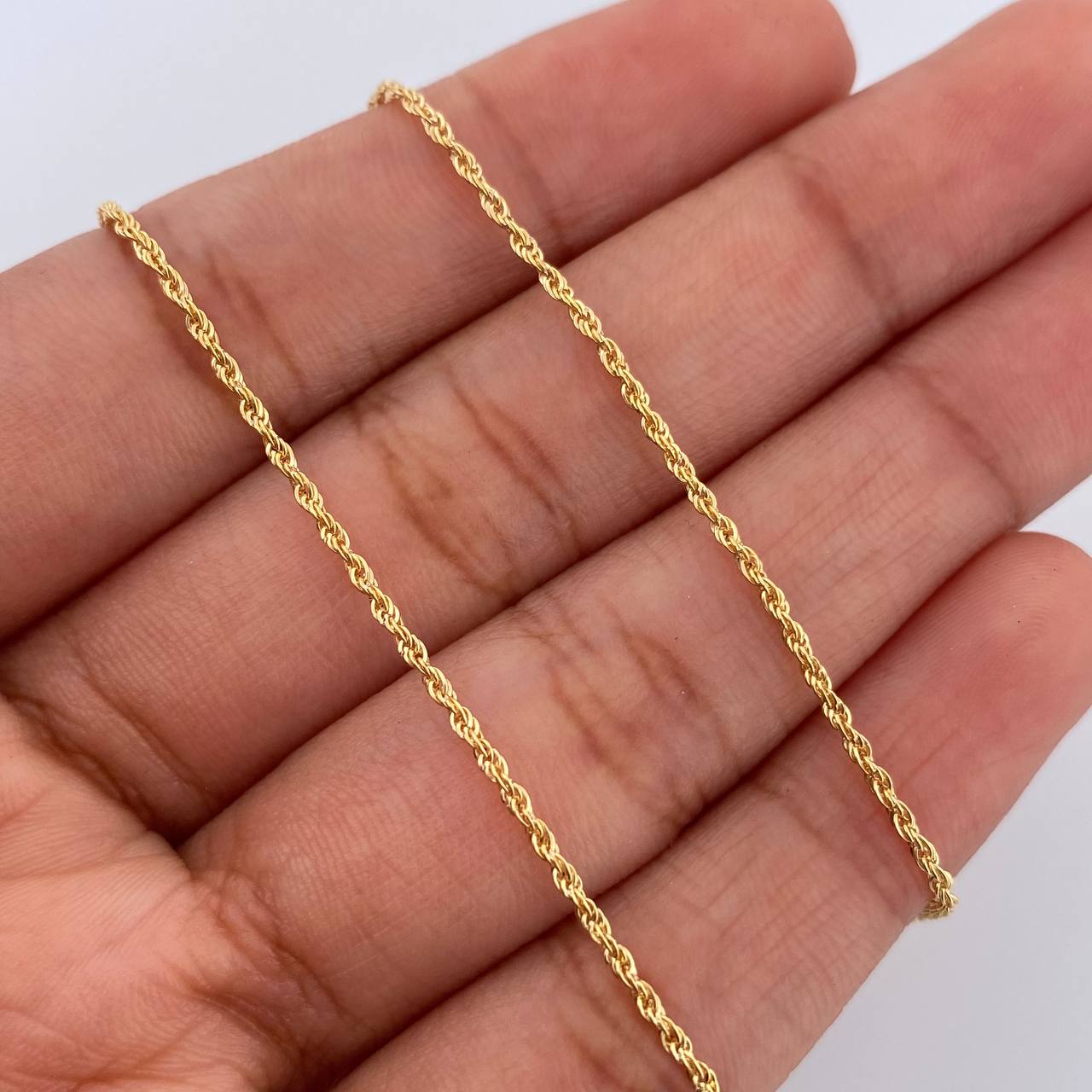 Rope Chain 0.8gr / 45cm / +3 18K Gold &