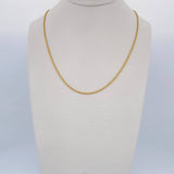 Rope Chain 0.8gr / 45cm / +3 18K Gold &