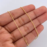 Cadena Veneciana 1.5gr / 40cm / +3 Oro 18K &