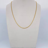 Cadena Veneciana 1.5gr / 40cm / +3 Oro 18K &