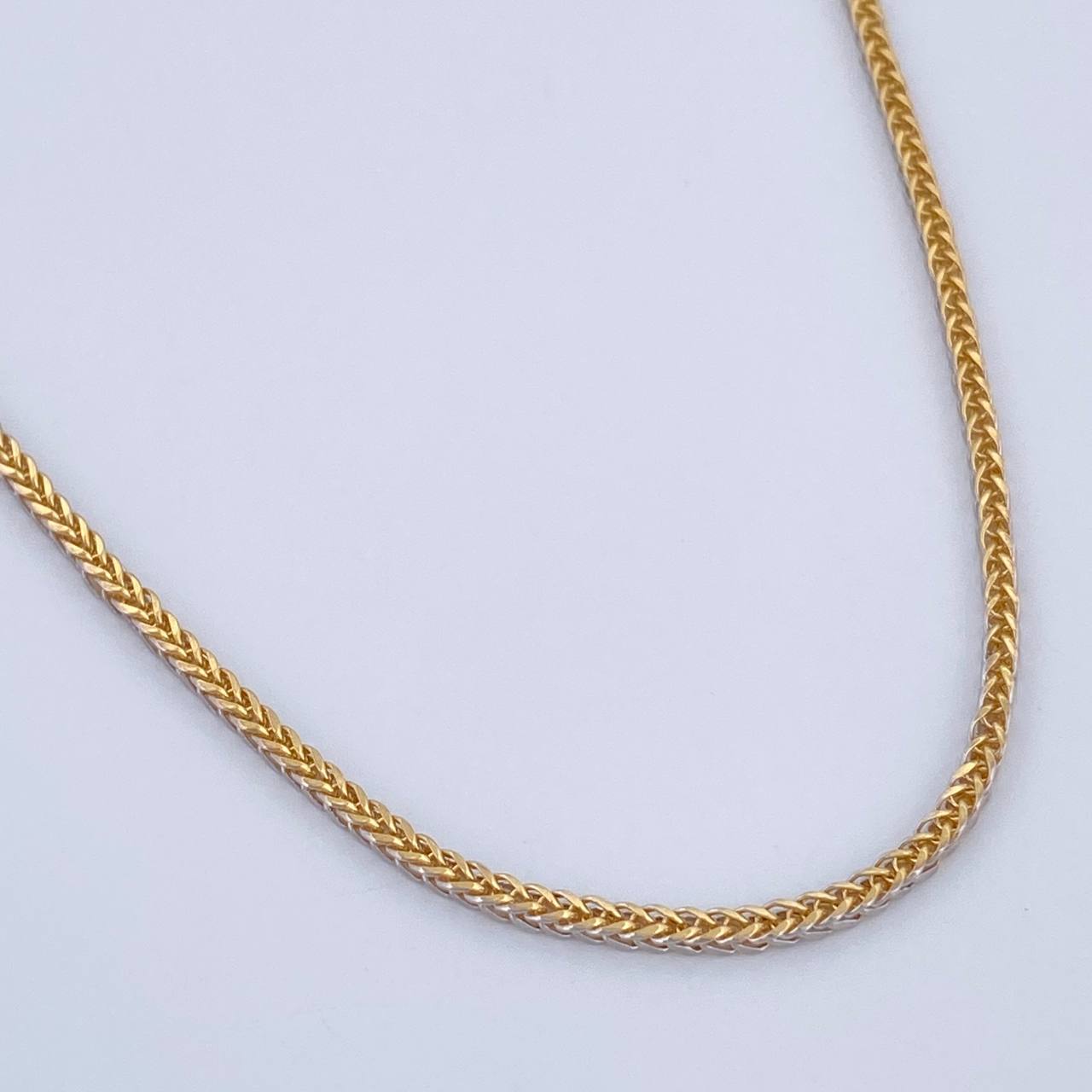 Franco Chain 2.05gr / 17.7in / +3 18K Gold &