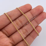 Franco Chain 2.05gr / 17.7in / +3 18K Gold &