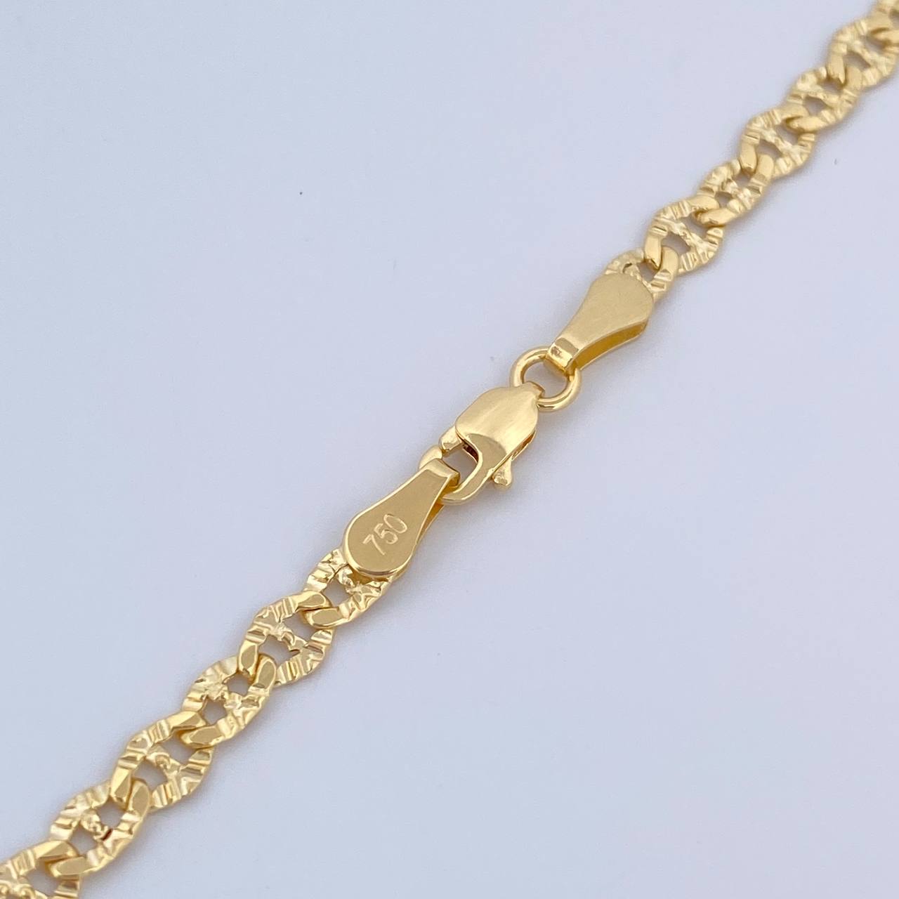 Ladder Chain 5.1gr / 17.9in / +3 18K Gold &