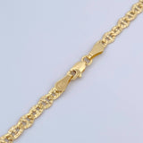 Ladder Chain 5.15gr / 17.9in / +3 18K Gold &