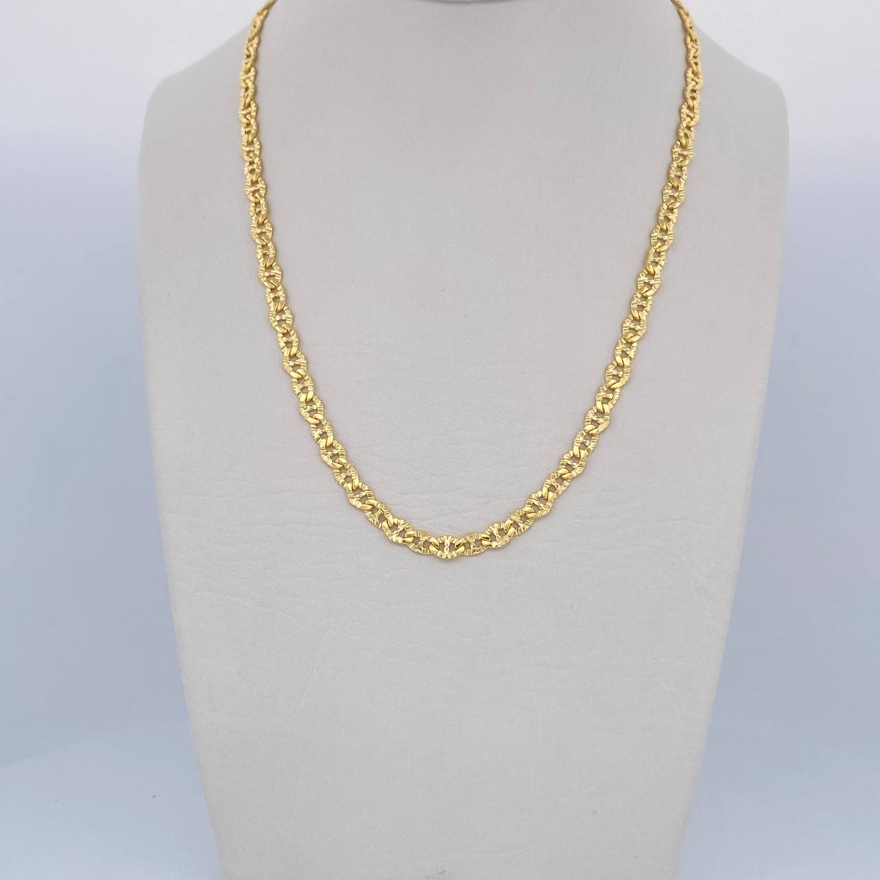Ladder Chain 5.15gr / 17.9in / +3 18K Gold &