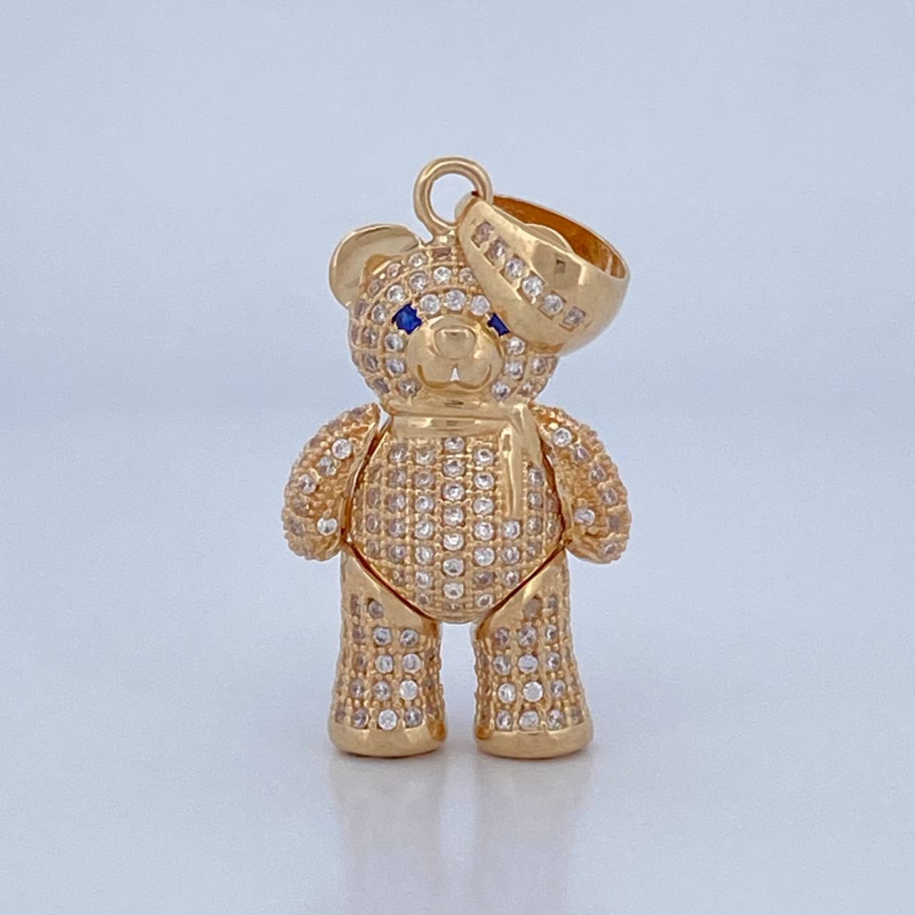 Pendant Articulated Bear 8.85gr / 3.45cm / 18K Gold &