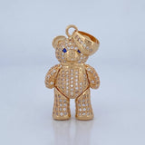 Pendant Articulated Bear 8.85gr / 3.45cm / 18K Gold &