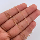 Classic Link Chain 0.7gr / 15.9in / +3 18K Gold &