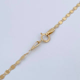 Cadena Plana Espejo 1.6gr / 45.4cm / +3 Oro 18K &