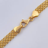 Bismark Chain 11.05gr / 23.6in / +1 18K Gold &
