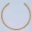 Rope Bracelet 2gr / 7.6in / +3 18K Gold &