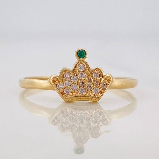 Crown Ring 1.5g / T7 1/4 Yellow Gold 18K
