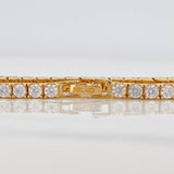 Pulso Tennis 11.6g / 7 in / 2.8mm Oro Amarillo 18K